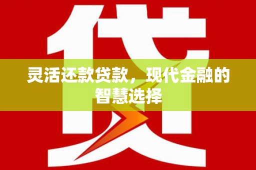 凌海灵活还款贷款，现代金融的智慧选择
