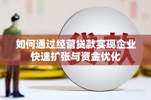 凌海如何通过经营贷款实现企业快速扩张与资金优化