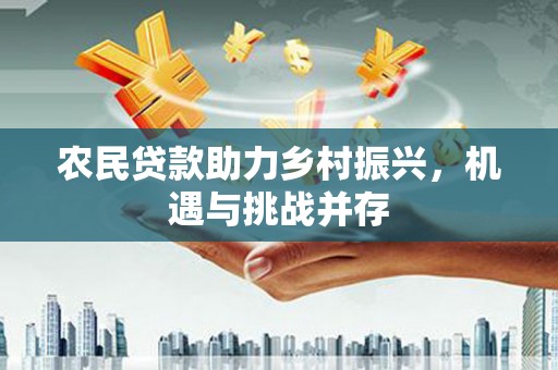 凌海农民贷款助力乡村振兴，机遇与挑战并存
