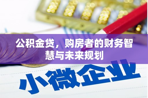 凌海公积金贷，购房者的财务智慧与未来规划