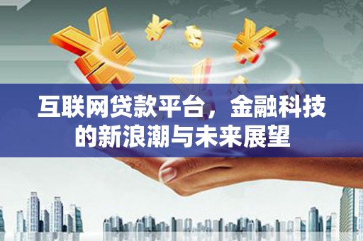 凌海互联网贷款平台，金融科技的新浪潮与未来展望