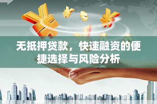 凌海无抵押贷款，快速融资的便捷选择与风险分析