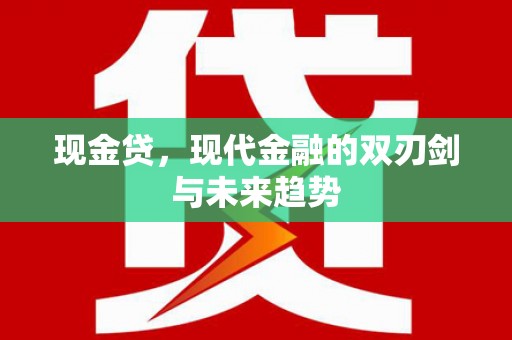 凌海现金贷，现代金融的双刃剑与未来趋势