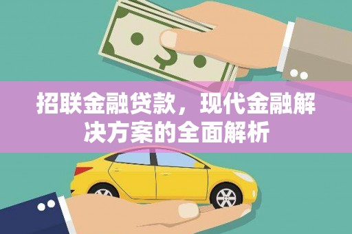 凌海招联金融贷款，现代金融解决方案的全面解析