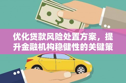 凌海优化贷款风险处置方案，提升金融机构稳健性的关键策略