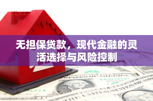 凌海无担保贷款，现代金融的灵活选择与风险控制