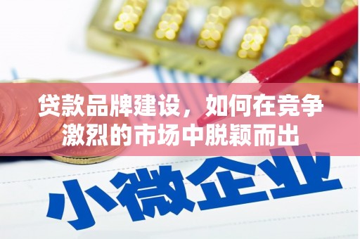 凌海贷款品牌建设，如何在竞争激烈的市场中脱颖而出