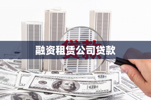 凌海融资租赁公司贷款