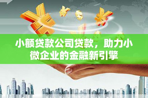 凌海小额贷款公司贷款，助力小微企业的金融新引擎