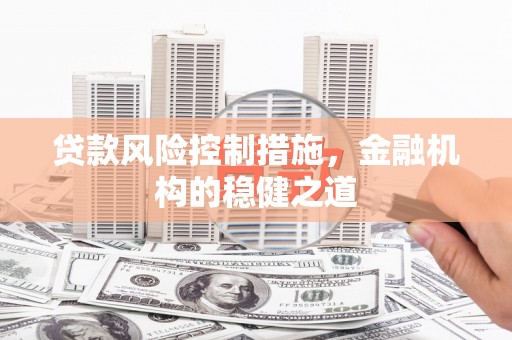 凌海贷款风险控制措施，金融机构的稳健之道