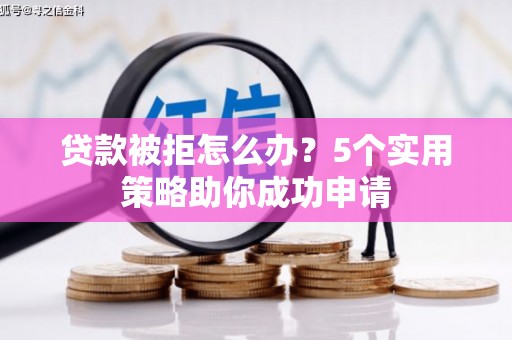 凌海贷款被拒怎么办？5个实用策略助你成功申请