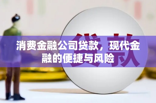 凌海消费金融公司贷款，现代金融的便捷与风险